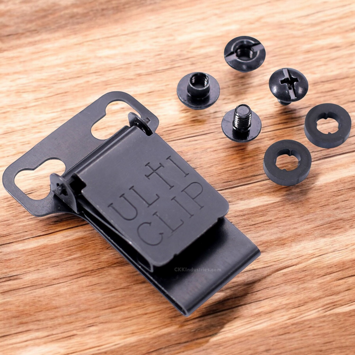 The UltiTuck combines 3 great features into 1 clip