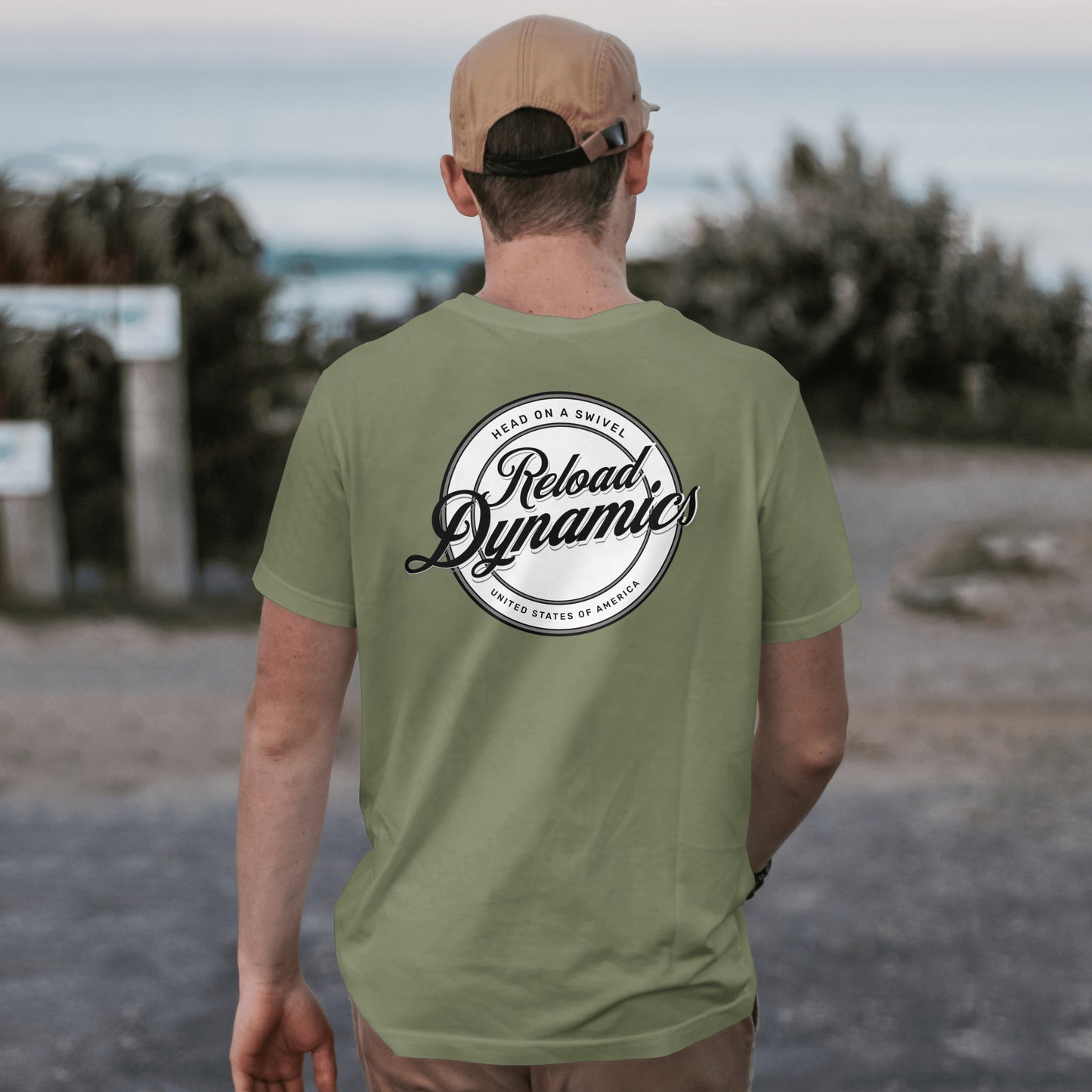 Head On A Swivel, Military Green