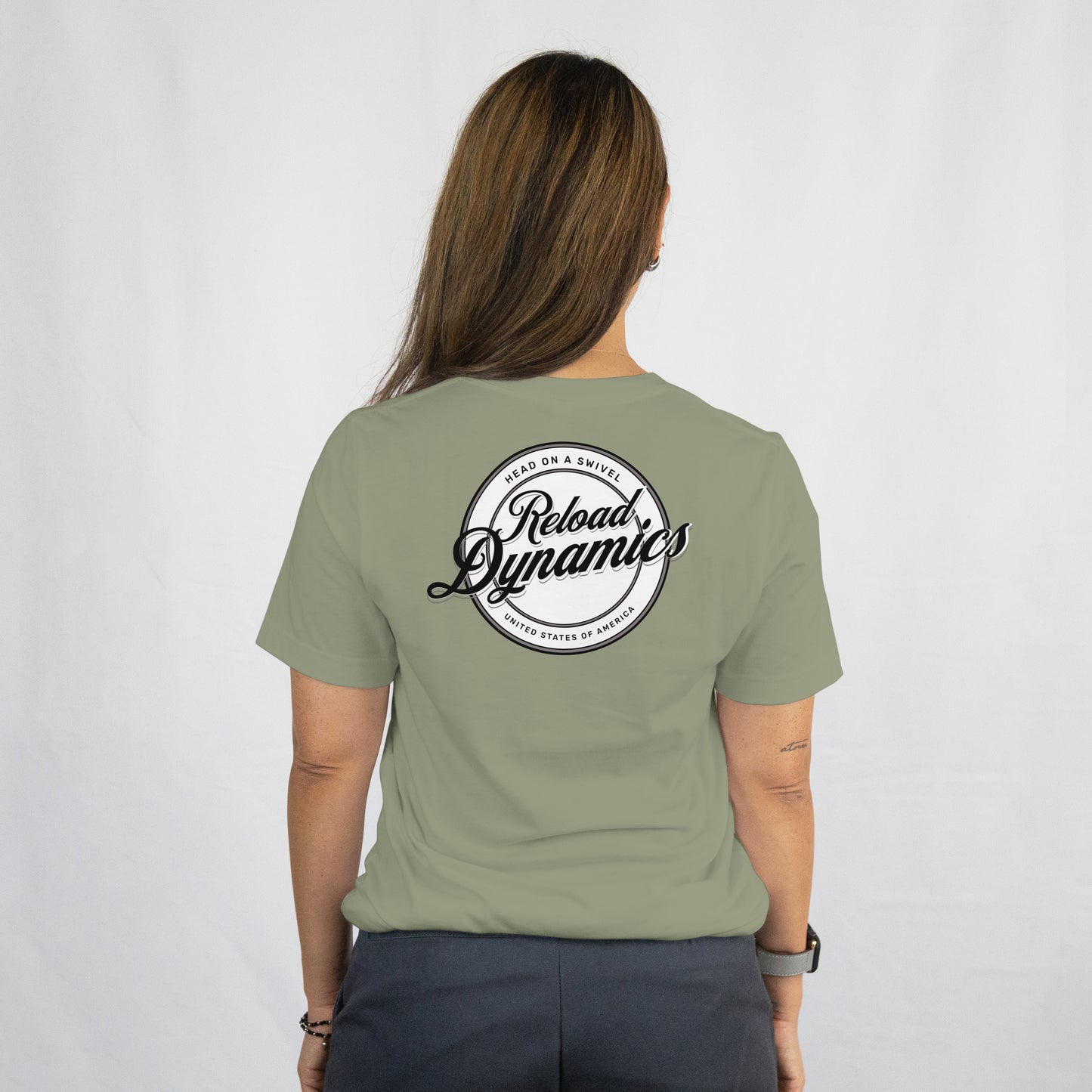Head On A Swivel, Military Green